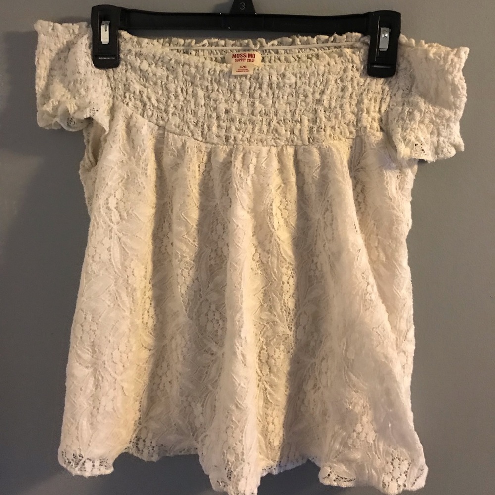 Off the shoulder Mossimo top